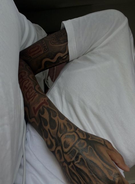 1 Of 1 Tattoo Men, Black Men Sleeve Tattoo, Forearm Tattoo Ideas Men, Black Man Tattoo, Sleeve Tattoos For Guys Black Men, Shoulder Tats Men, Black Men Sleeve Tattoo Ideas, Back Of Forearm Tattoo Men, Men Tattoo Sleeve