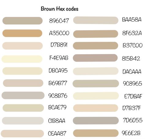 Neutral Highlighter Hex Codes, Goodnotes Hex Codes Neutral, Neutral Google Calendar Hex Codes, Color Combos Hex Codes, Goodnotes Highlighter Hex Codes, Goodnotes Highlighter, Good Notes Hex Codes, Notes Color Palette, Good Notes Color Palette