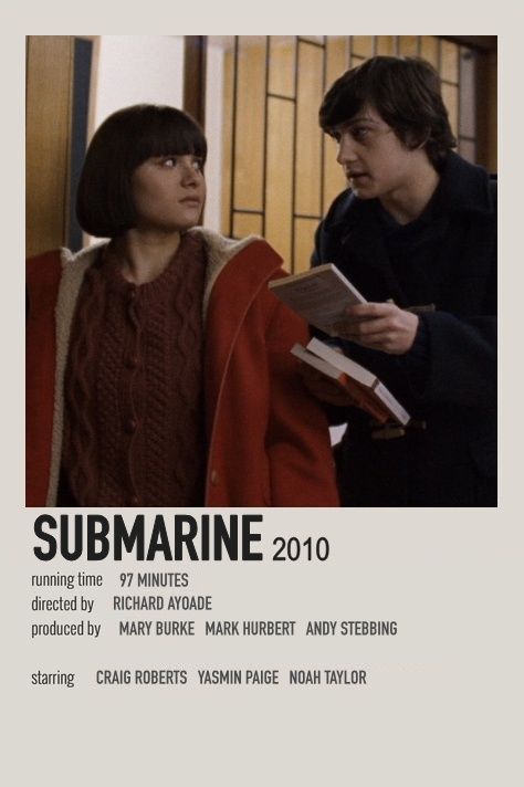 alternative / minimalist polaroid film poster made by me Polaroid Film Poster, Submarine Poster, Submarine 2010, Dope Movie, Submarine Movie, Film Recommendations, New Movies To Watch, Indie Films, Epic Movie