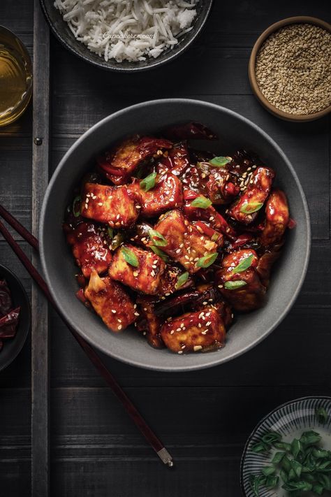 Honey Chilli Paneer — Cupcakeree Chilli Paneer Recipe, Paneer Starters, Veg Crispy, Chilli Paneer, Greasy Food, Paneer Dishes, Paneer Recipe, Food Menu Design, Paneer Recipes