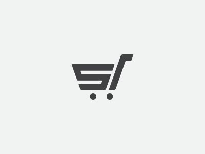 SL store logo Shopping Cart Logo Design, Online Shop Logo Ideas, Online Store Logo Design, Cart Logo Design, Online Shop Logo Design, Shopping Logo Design, Retail Logo Design, Online Store Logo, Shopping Bag Logo