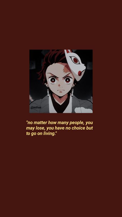 Demon Slayer Quotes Aesthetic, Tanjiro Water Breathing Wallpaper, Demon Slayer Motivational Quotes, Demon Slayer Motivation, Demon Slayer Quotes Wallpaper, Demon Slayer Quotes, Ds Wallpaper, Meaningful Anime Quotes, Meaningful Lines