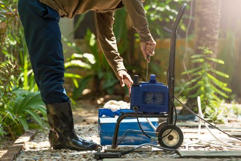 How To Check, Clean and Replace Pressure Washer Filters Washer Cleaning, Best Pressure Washer, Air Filter Cover, The Family Handyman, Smart Technology, Family Handyman, Mesh Screen, Water Hose, Home Repairs