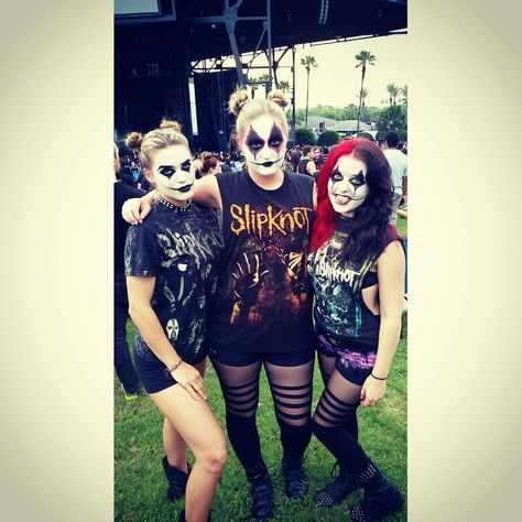 Slipknot concert makeup I did #clownmakeup #harleyquinn Slipknot Makeup Looks, Slipknot Makeup, Slipknot Concert, Concert Makeup, Cute Makeup Looks, Clown Makeup, Slipknot, Cute Makeup, Harley Quinn