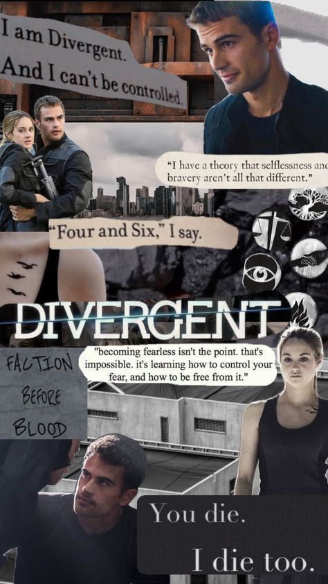 Divergent #quotes #books #divergentbooks #divergenttrilogy ences Four Fanart Divergent, Divergent Book Aesthetic, Divergent Collage, Divergent Book Quotes, Tobias Divergent, Divergent Wallpaper, Four Divergent, Divergent Books, Divergent Aesthetic