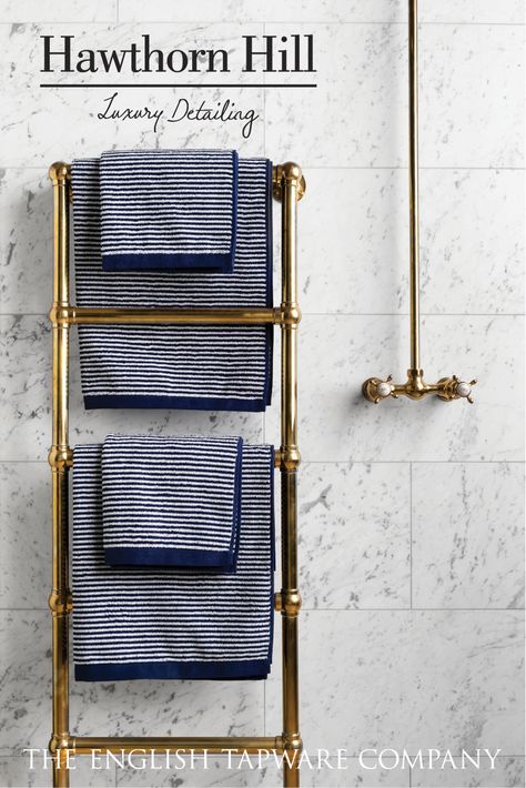 Towel Warming Rack, Bathroom Heated Towel Rail, Brass Towel Warmer, Bathroom With Towel Warmer, Bathroom Radiator Towel Rail, Brass Towel Rail, Bathroom Towel Drying Ideas, Towel Drying Rack Bathroom, Towel Warmer Bathroom