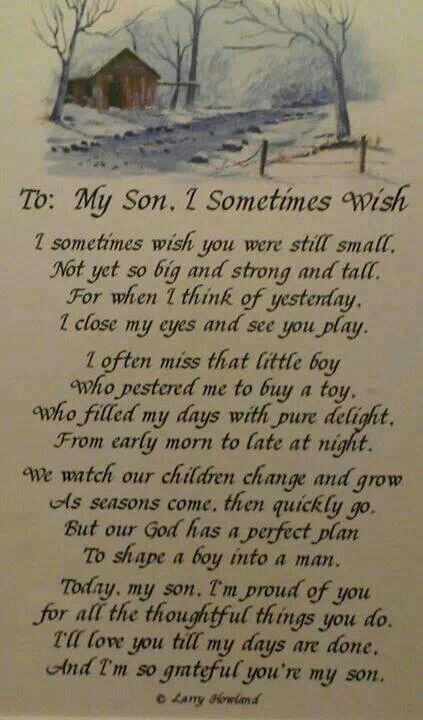 To My Son. . Son Poems, Mother Son Quotes, Great Poems, My Children Quotes, Son Quotes, I Love My Son, To My Son, Favorite Sayings, Mother Son