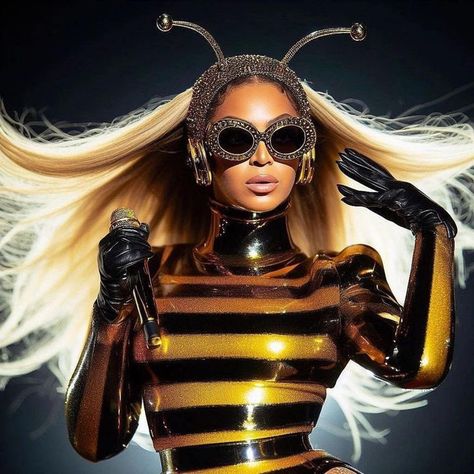 Beyoncé Outfits, Beyonce Coachella, Beyonce Photos, Queen Bee Beyonce, Beyonce Outfits, Sasha Fierce, Bee Costume, Beyonce Knowles Carter