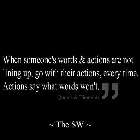 You say one thing but your actions are telling me different. It's hard to not get confused or mislead. Talk To Someone, Actions Speak Louder Than Words, Actions Speak Louder, Quotes Thoughts, Meaningful Words, Amazing Quotes, Www Pinterest Com, Say What, Good Advice