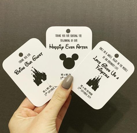 Be Our Guest Wedding, Disney Wedding Favors, Wedding Disney, Shop Disney, Disney Bridal Showers, Favour Tags, Disney Inspired Wedding, Disney Wedding Theme, Be Our Guest