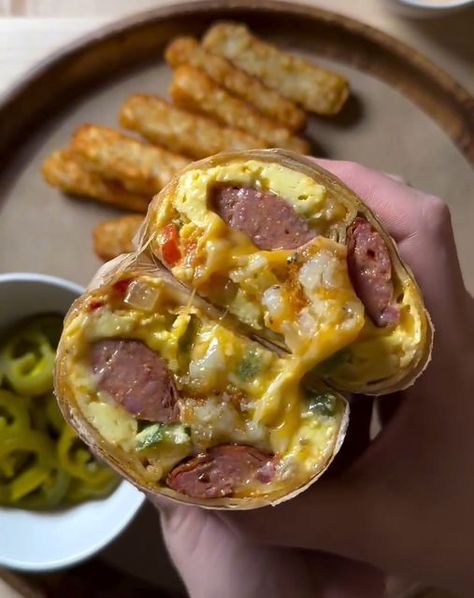 SUPERMARKET on Instagram: "1,2 or 3?
Which #recipe by @nutrientmatters
would you love to try?

1️⃣ Sausage egg & cheese breakfast burrito
2️⃣ Roasted red pepper & herb chicken & potatoes
3️⃣ Piri piri chicken wraps
Recipes in the comments ⬇️

🎥 by @nutrientmatters" Chicken Wraps Recipes, Sausage On A Stick, Pizza Quesadilla, Eggs Cheese Breakfast, Piri Piri Chicken, Wraps Recipes, Low Calorie Protein, Chicken Wrap Recipes, Cheese Breakfast