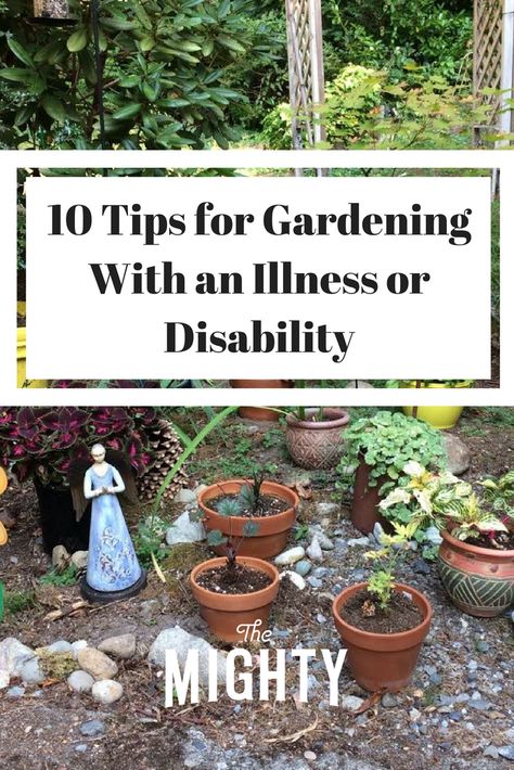 Gardening With an Illness or Disability | The Mighty #chronicillness #health #tips Horticulture Therapy, Small Backyard Design Ideas, Backyard Design Ideas Budget, Backyard Design Ideas, Backyard Pool Designs, Mosaic Garden, Small Backyard Patio, Garden Landscape Design, Small Backyard Design