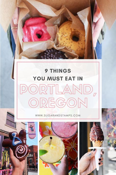 9 Things You Must Eat in Portland, Oregon Portland Food, Oregon Portland, Oregon Vacation, Portland Travel, Oregon Road Trip, West Coast Road Trip, Oregon Washington, Crater Lake, Oregon Travel