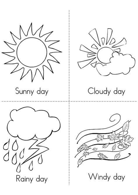 Weather Art And Craft, Weather Activities Toddlers, Weather Coloring Pages Free Printable, Weather Crafts For Preschoolers, Weather Worksheets Preschool, My Weather Book, Weather Crafts For Toddlers, Weather Coloring Pages, Weather Book