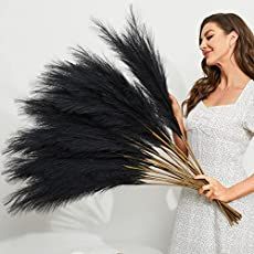 Thrifty and Chic - DIY Projects and Home Decor Faux Pampas Grass Decor, Floor Vase Fillers, Faux Pampas, Large Floor Vase, Boho Vase, Home Boho, Grass Decor, Pampas Grass Decor, Flower Vase Arrangements