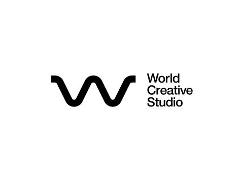 MTV World Creative Studio on Behance Short Logo Design, Www Logo, Logo Movement, Black And White Branding, Pentagram Logo, Movement Logo, Monochromatic Colour, U Logo, Sound Logo