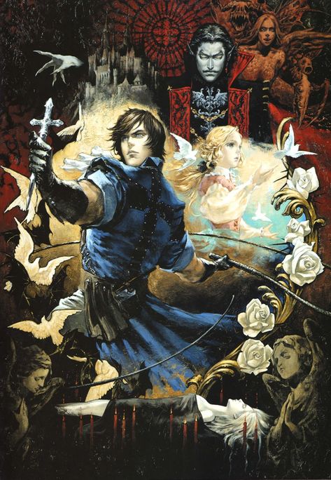 Ayami Kojima | Castlevania Wiki | Fandom Ayami Kojima, Castlevania Wallpaper, Castlevania Anime, Gothic Fantasy Art, Arte Fantasy, Ethereal Art, Video Game Art, Japanese Artists, Dracula