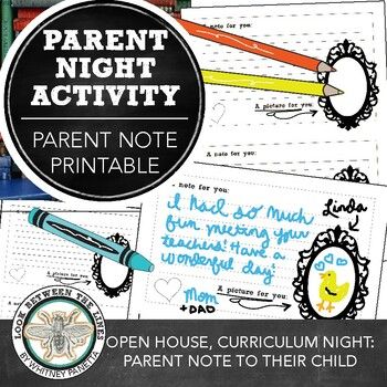 Glow Notes To Parents, How To Pull An All Nighter Without Your Parents Knowing, Back To School Night Parent Activity, Notes Home To Parents, Parent Information Night, Teen Parenting, Family Literacy Night, Curriculum Night, Parent Night