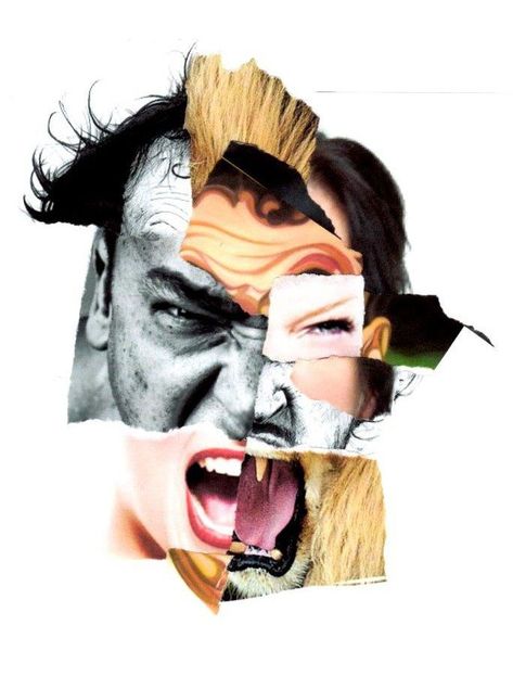 Creative Art Activities, Face Collage, Collage Portrait, Creation Art, Collage Ideas, Montage Photo, Gcse Art, Art Brut, Art Et Illustration