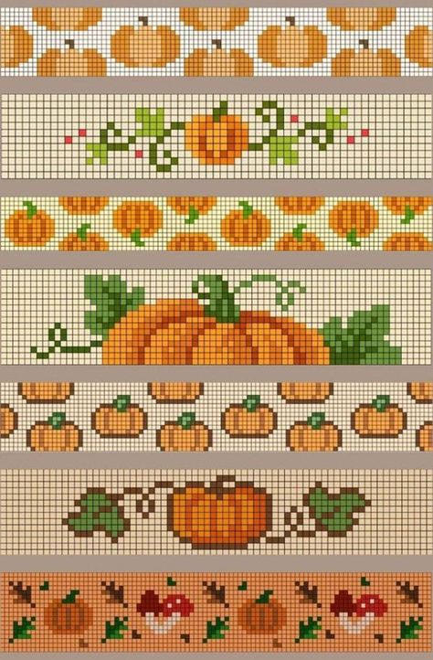 Pixel Art Autumn, Enjoying The Little Things, Bead Loom Designs, Diy Perler Bead Crafts, Bead Loom Pattern, Pixel Crochet, The Little Things In Life, Little Things In Life, Tapestry Crochet Patterns