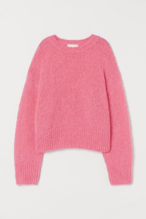 Christmas Clothing Ideas, Mode Zara, Kids Christmas Outfits, Looks Party, Pink Lady, Winter Fits, Pink Outfits, Wool Blend Sweater, Look Casual