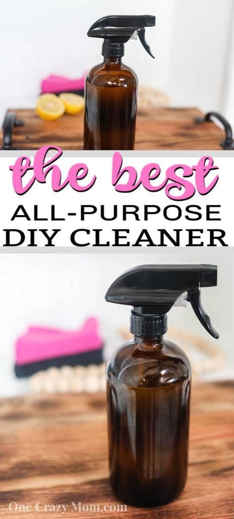 Homemade All Purpose Cleaner, Diy All Purpose Cleaner, All Natural Cleaners, Natural Cleaning Recipes, Toxic Cleaning Products, All Purpose Cleaner, Cleaner Recipes, Multipurpose Cleaner, Homemade Cleaning Products