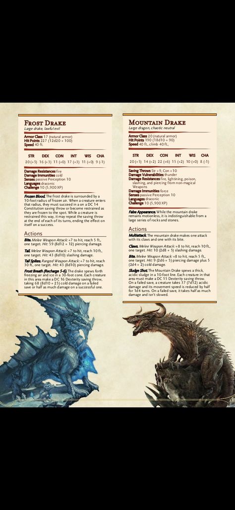 Drake Dnd 5e, Dnd Mounts 5e, Drake Dnd, Dnd Drake, Dnd Stat Blocks, Dnd Mounts, Homebrew Monsters, Dnd Creatures, Dnd Monster