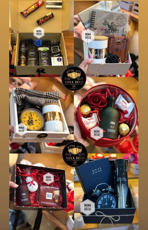 Gift Hamper Ideas For Husband, Hamper Gift Ideas For Him, Diy Gift Hampers For Men, Birthday Gift Hampers For Boyfriend, Valentine Gift Box For Men, Gift Box Ideas For Men Creative, Gift Hamper For Boyfriend, Gift Box For Men Birthdays, Birthday Hampers For Him