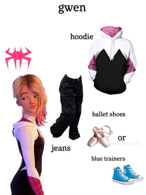 Gwen Stacy Spiderverse Costume, Gwen Spiderverse Costume, Gwen Stacy Spiderverse, Gwen Stacy Costume, Spider Gwen Costume, Spiderman Halloween Costume, Gwen Spiderman, Spiderman And Spider Gwen, Cute Party Outfits