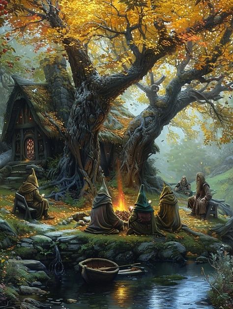 Middle-earth Middle Earth Aesthetic, Fantasy Core, Arte Ninja, Middle Earth Art, Movie Set, Fantasy Places, Fantasy Art Landscapes, Fantasy Aesthetic, High Fantasy