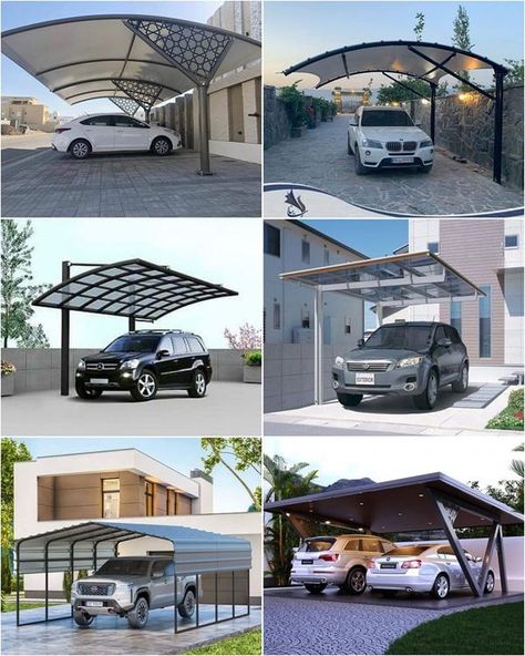 Car Parking Ideas For Home, Car Shed Ideas, Parking Shed, New Model Car, Car Shed, Shade Ideas, Shed Ideas, Car Shade, Shed Design