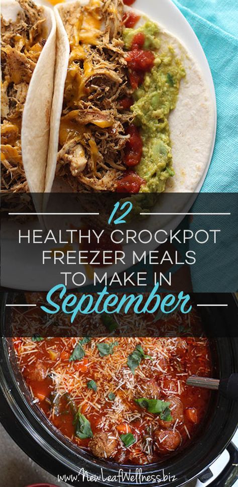 12 Healthy Crockpot Freezer Meals From Costco, Fall Freezer Meals Healthy, September Crockpot Meals, Fall Freezer Meals, Healthy Crockpot Freezer Meals, Freeze Meals, Crockpot Freezer Meals, Freezer Crockpot Meals Healthy, Family Freezer