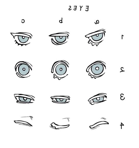 Different Styles Of Eyes Drawing, Art Style Inspiration Eyes, Clean Art Style, Pfp Character Art, Squinting Eyes Drawing Reference, Eyes Styles Drawing, Eyes In Different Art Styles, Eyes Art Reference, Art Reference Eyes