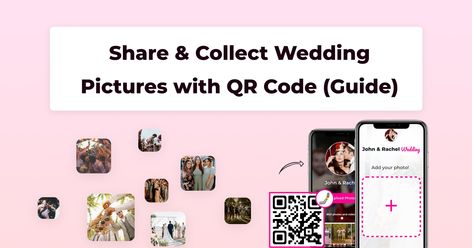 Are you looking for the best way to share and collect your wedding photos with your guests using a QR code? In this step-by-step guide, I'll teach you how to do it. Qr Code For Wedding, Honeymoon Fund Sign, Graduation Party Pictures, Wedding Photo Sharing, Photo Sharing App, Honeymoon Fund, Wedding Info, Weddings By Color, Wedding Programs Template