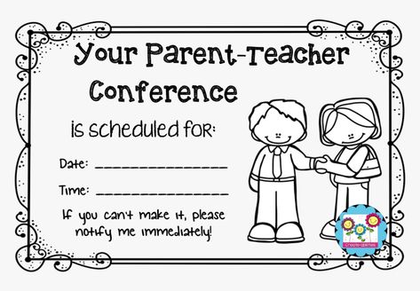 Parent Teacher Conference Reminder, Conference Reminder, Aqua Room, Parent Teacher Conference Forms, Parent Teacher Conference, Conference Forms, First Year Teaching, Teacher Conferences, Parent Teacher Conferences