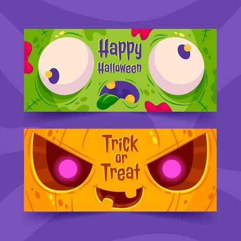 Dekorasi Halloween, Bar Logo, Fall Banner, Halloween Paper Crafts, Halloween Chocolate, Halloween Banner, Halloween Sale, Halloween Deco, Halloween Trick Or Treat