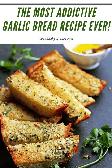 Garlic Bread Recipe (How to Make Garlic Bread) Garlic Bread Recipe With Garlic Powder, Garlic Bread With Minced Garlic, How To Make The Best Garlic Bread, Garlic Bread With Italian Bread, Best Bread For Garlic Bread, Garlic Bread With Italian Loaf, Homemade Bread For Garlic Bread, Healthy Garlic Bread Recipe, Pioneer Woman Garlic Bread