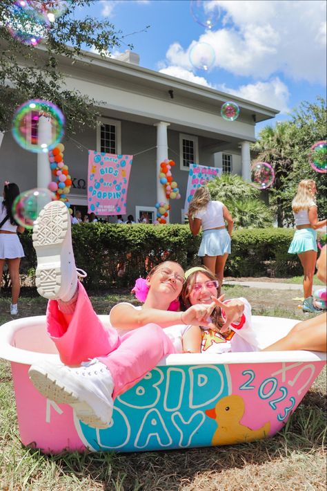 Chi O Bid Day Themes, Alpha Chi Omega Bid Day Themes, Spring Recruitment Ideas, Chi Omega Bid Day Themes, Alpha Chi Omega Bid Day, Chi Omega Bid Day, Sorority Bid Day Themes, Preppy Sorority, Rush Themes