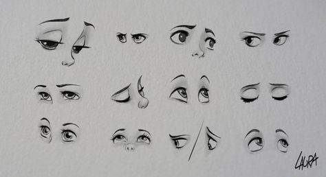 Disney eyes practice by dennia.deviantart.com on @deviantART Disney Style Drawing, Disney Eyes, Glen Keane, Realistic Eye Drawing, Drawing Eye, Drawing Eyes, Eye Sketch, Cartoon Eyes, Disney Sketches