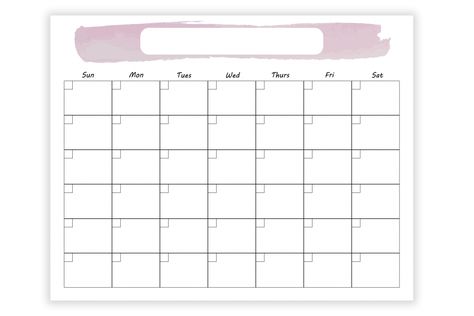 Blank Planning Calendar - Free Content Calendar Template To Print Social Media Calendar Template, Free Blank Calendar, Blank Monthly Calendar Template, Marketing Calendar Template, Content Calendar Template, Calendar Design Template, About Blank, Blank Monthly Calendar, Free Calendar Template