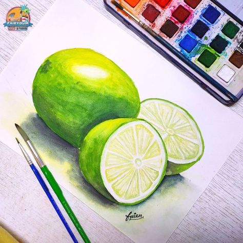 Watercolour painting easy. Watercolor drawing Still life drawing. Watercolor painting for beginners. Fruits painting. Watercolor painting. tutorial. Drawing and Painting. How to draw. viral. How to make. Step by step. Art and Crafts. artist. Drawing tips. #faieyoum_art_studio #watercolorpainting #viral #faieyoumart #drawing #painting #stilllifedrawing #artandcrafts #sketch #easypainting #fruitspainting #watercolourdrawing #stepbystep #tips Still Life Watercolor Paintings Fruit, Watercolor Still Life Easy, Still Life Painting Easy, Watercolor Drawing Easy Step By Step, Watercolour Still Life, Easy Still Life Drawing, Watercolor Painting For Beginners, Fruits Drawing, Gcse Art Sketchbook