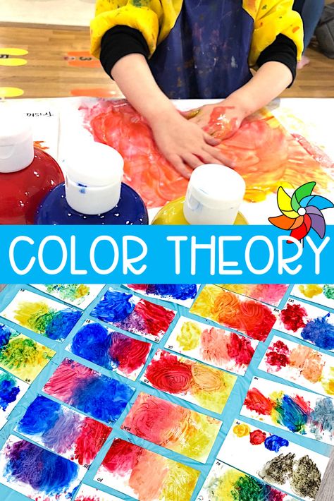 Mixing Colors Science Preschool, Mixing Colors Art Project, Reggio Emilia Color Activities, Pre K Color Mixing Activities, Color Small Group Activities, Coloring Mixing Activities, Color Mixing Paint, Color Mixing Kindergarten Art Projects, Preschool Color Theory