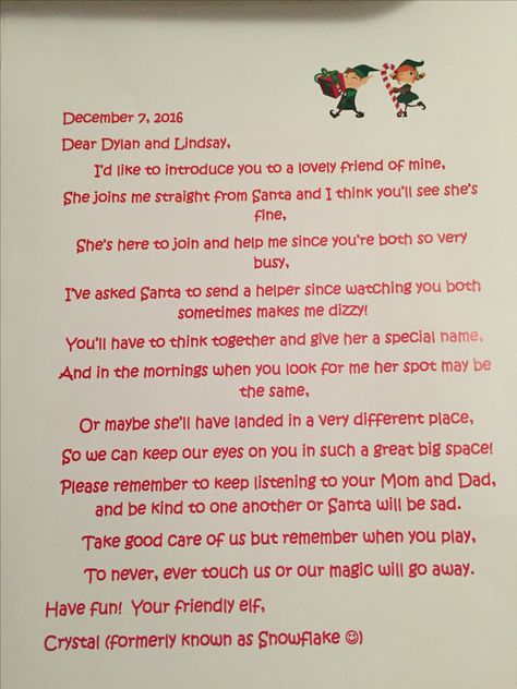 Introducing our second Elf on the Shelf How To Name Elf On The Shelf, Elf 2 Days Before Christmas, Welcoming A Second Elf On The Shelf, Introducing Second Elf On The Shelf First Time, Introduce New Elf On The Shelf, How To Introduce A 2nd Elf On The Shelf, Introducing A New Elf Friend, How To Introduce Elf On The Shelf Reindeer, Adding A Second Elf On The Shelf Ideas