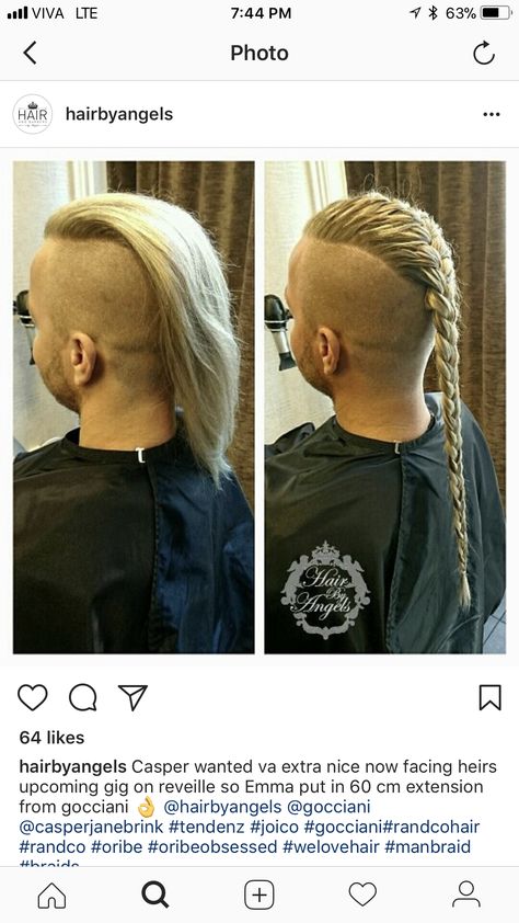 Hair Long On Top Short On Sides Mens, Viking Hairstyles Men, Vikings Hair, Viking Haircut, Viking Hairstyles, Man Bun Hairstyles, Viking Braids, Viking Hair, Beard Hairstyle