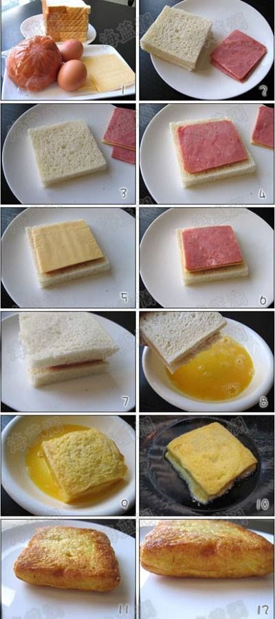 Easy breakfast idea God Mat, Breakfast Dishes, Finger Food, Easy Breakfast, Diy Food, Brunch Recipes, Breakfast Brunch, Cooking And Baking, Love Food