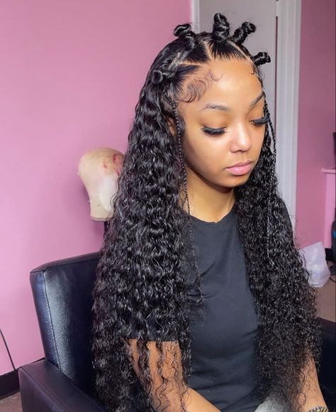 Different Wig Hairstyles, Bantu Knot Hairstyles, Lace Wigs Styles, Teenage Hairstyles, Frontal Wig Hairstyles, Black Ponytail Hairstyles, Human Hair Wigs Blonde, Quick Weave Hairstyles, Bantu Knots