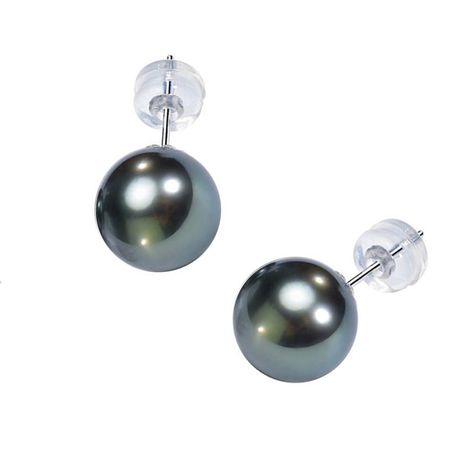 PRICES MAY VARY. Black pearl Earring is made of 18K White Gold Plated Sterling Silver ,18K Gold Pearl Stud Earrings for Women Gifts for Wife Anniversary 9-10MM Nature Tahitian Black Pearls Earring- Birthday Christmas Mothers Day Valentine's Day Jewelry Gifts,Nonnyl Tahitian Black Pearl earring for fine jewelry gifts. Women Jewelry: Tahitian Pearl Jewelry pearls that are identified as"black"are actually charcoal grey or dark green. All pearls are imported from Tahiti, each Tahitian pearl necklace Tahitian Pearls Jewelry, Black Pearl Earrings, Tahitian Pearl Necklace, Black Pearl Necklace, Gift Wedding Anniversary, Black Pearls, Tahitian Black Pearls, Pearl Necklace Earrings, Mothers Day Gifts