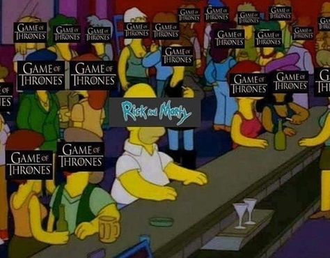 Me when Im with my friends who love Game Of Thrones  #RickAndMorty #GoT #GameOfThrones #RickSanchez #MortySmith #HomerSimpson #Homer #Simpson #Simpsons #SimpsonsMeme #SimpsonsMemes #TheSimpsons #TheSimpsonsMemes #TheSimpsonsMeme Morty Smith, Get Schwifty, Wubba Lubba Dub Dub, Rick Sanchez, Love Games, Twin Peaks, Peaky Blinders, Rick And Morty, The Simpsons