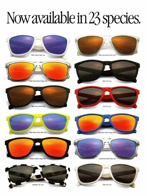 Oakley Frogskins. My first Oakley Frogskins had shiny, bright, pinky-orange lenses. I loved them. Oakley Frogskins, Black Aviator Sunglasses, Surf Tee, Black Aviators, Vintage Eyewear, Photo Reference, Aviator Sunglasses, Oakley Sunglasses, Childhood Memories