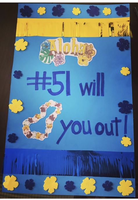 Theme: Hawaiian Hawaiian Theme Football Game Posters, Hawaii Football Game Theme, Hawaiian Football Theme Posters, Hawaiian Pep Rally, Hawaiian Homecoming, Pep Rally Posters, Locker Posters, Pep Rally Themes, Spirit Posters